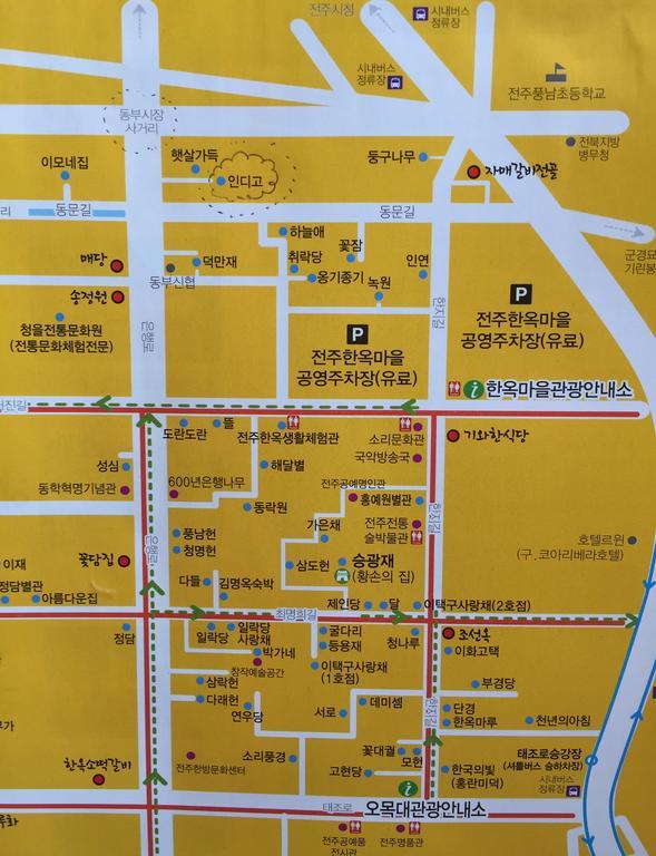 Jeonju Indigo Hanok Guesthouse Zewnętrze zdjęcie